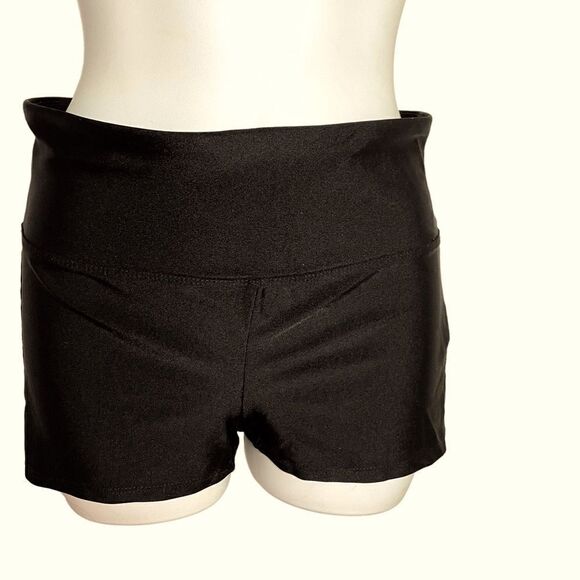 Forever 21 Black Bike Workout Shorts Medium - Picture 4 of 7